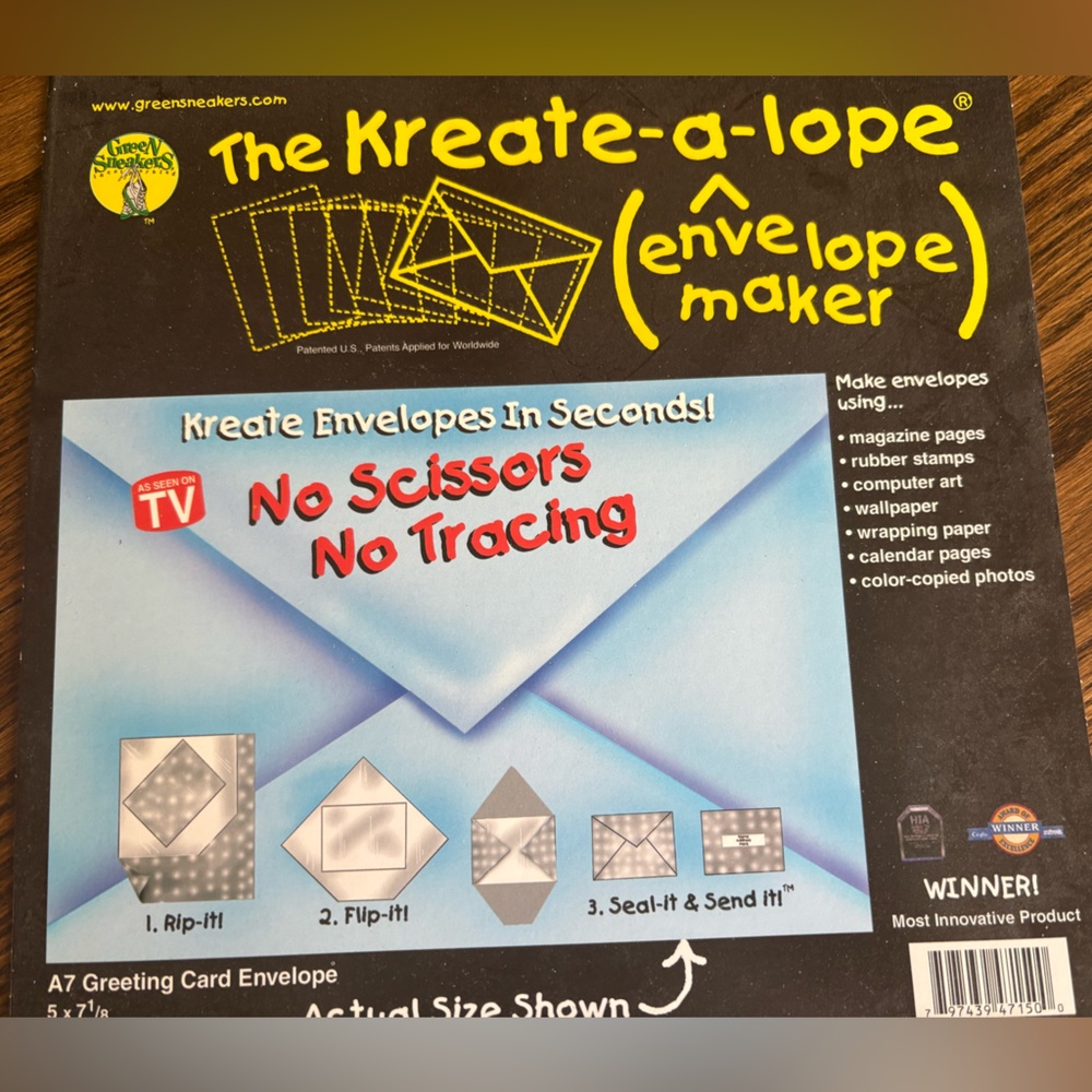Kreate-a-lope Envelope Maker Kit